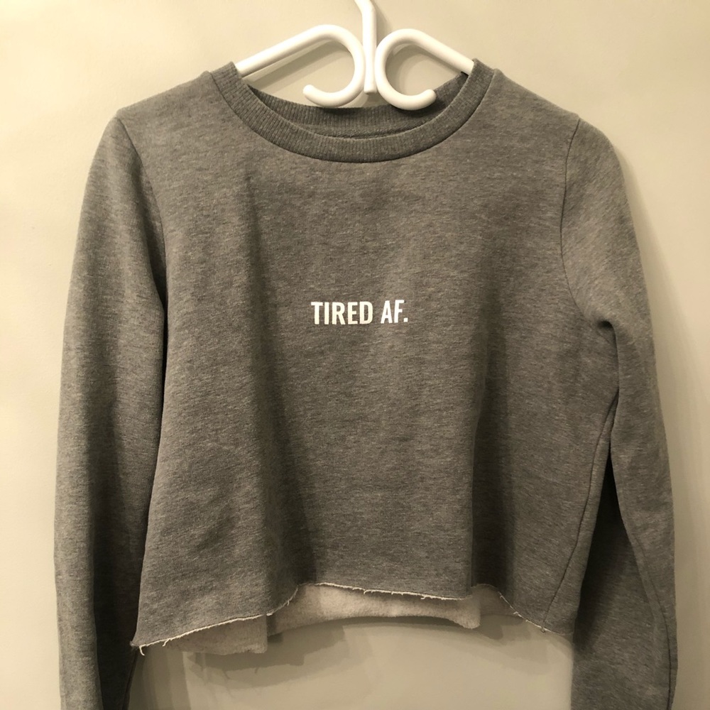 State of Grace comfy crop sweater